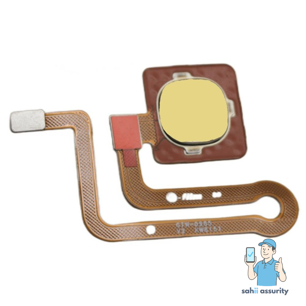 Fingerprint Sensor with Flex Cable for Vivo V9 Gold